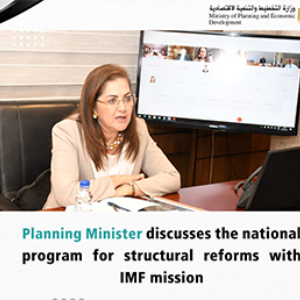 Planning Minister discusses the national program for structural reforms with IMF mission